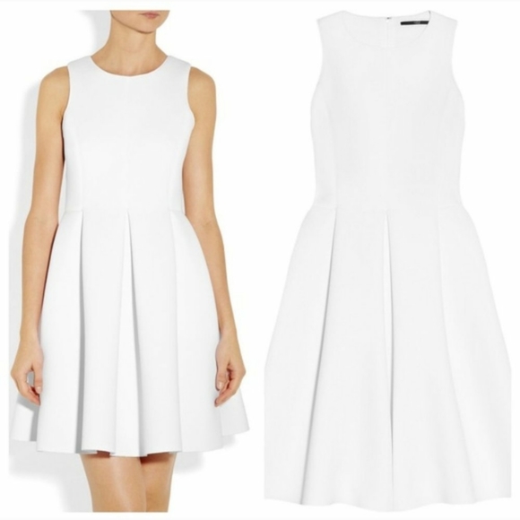 tibi white dress
